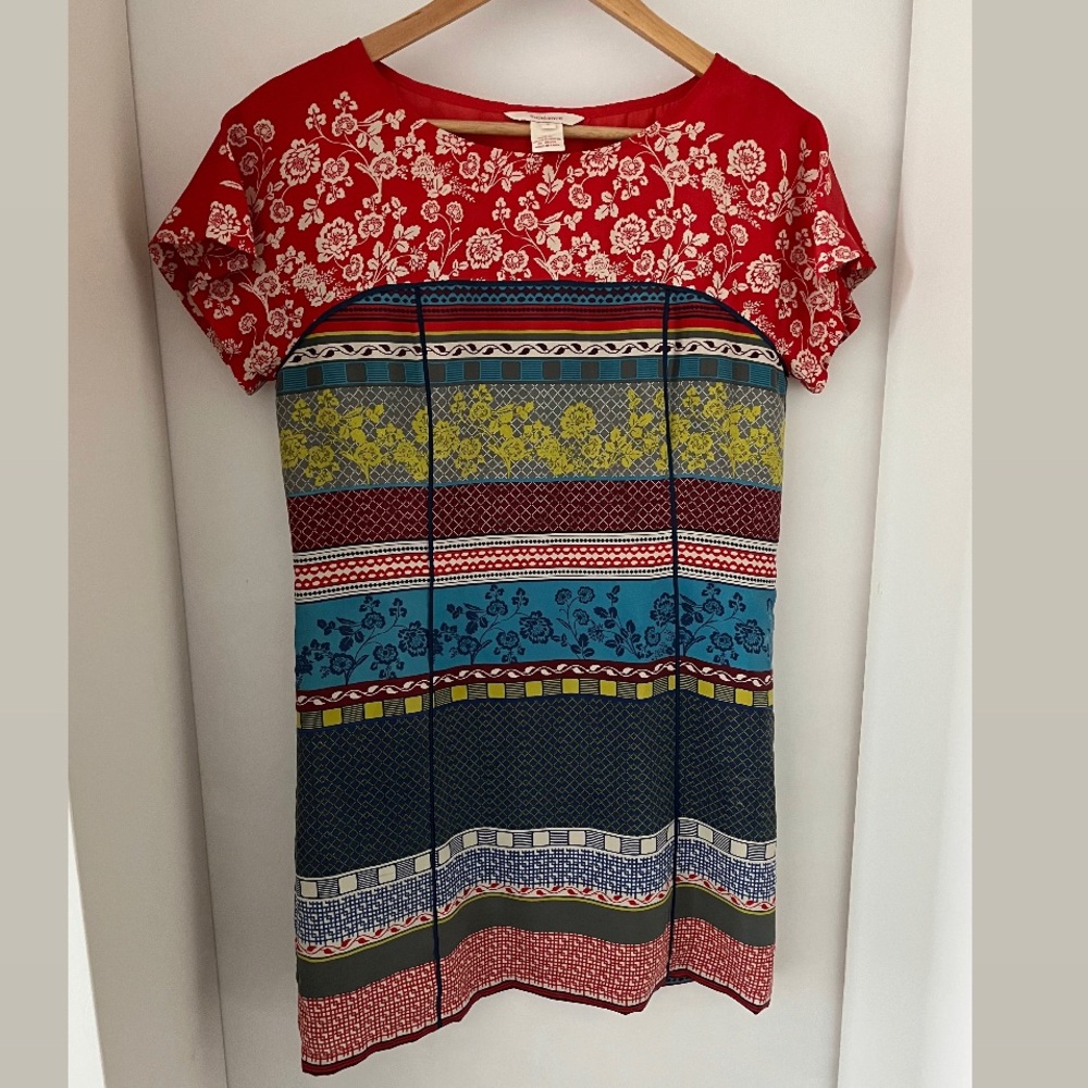 Silk mini dress
